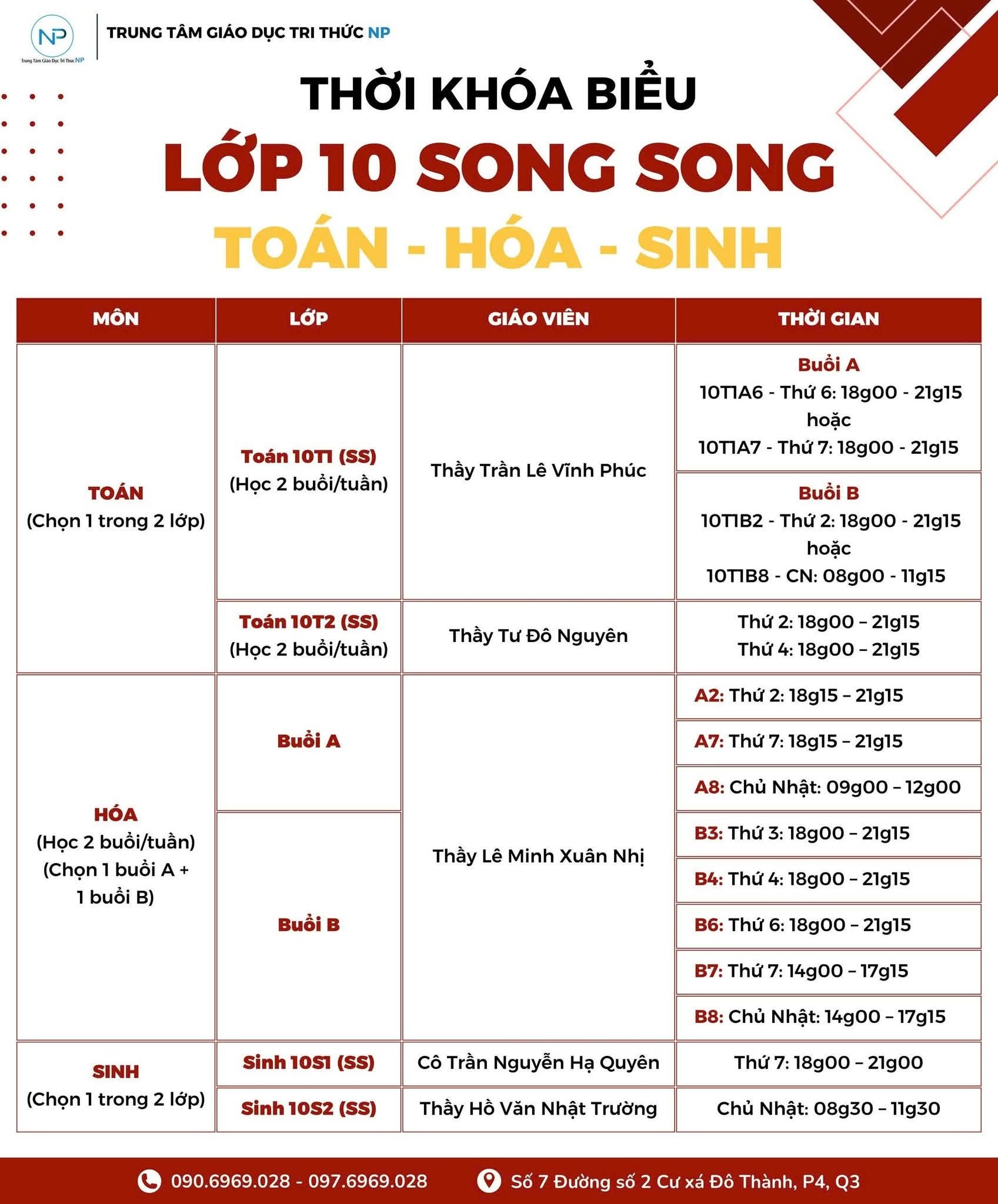 Chương trình 10 Song Song (10SS) là gì? Các bạn HS giỏi chớ bỏ lỡ!!!