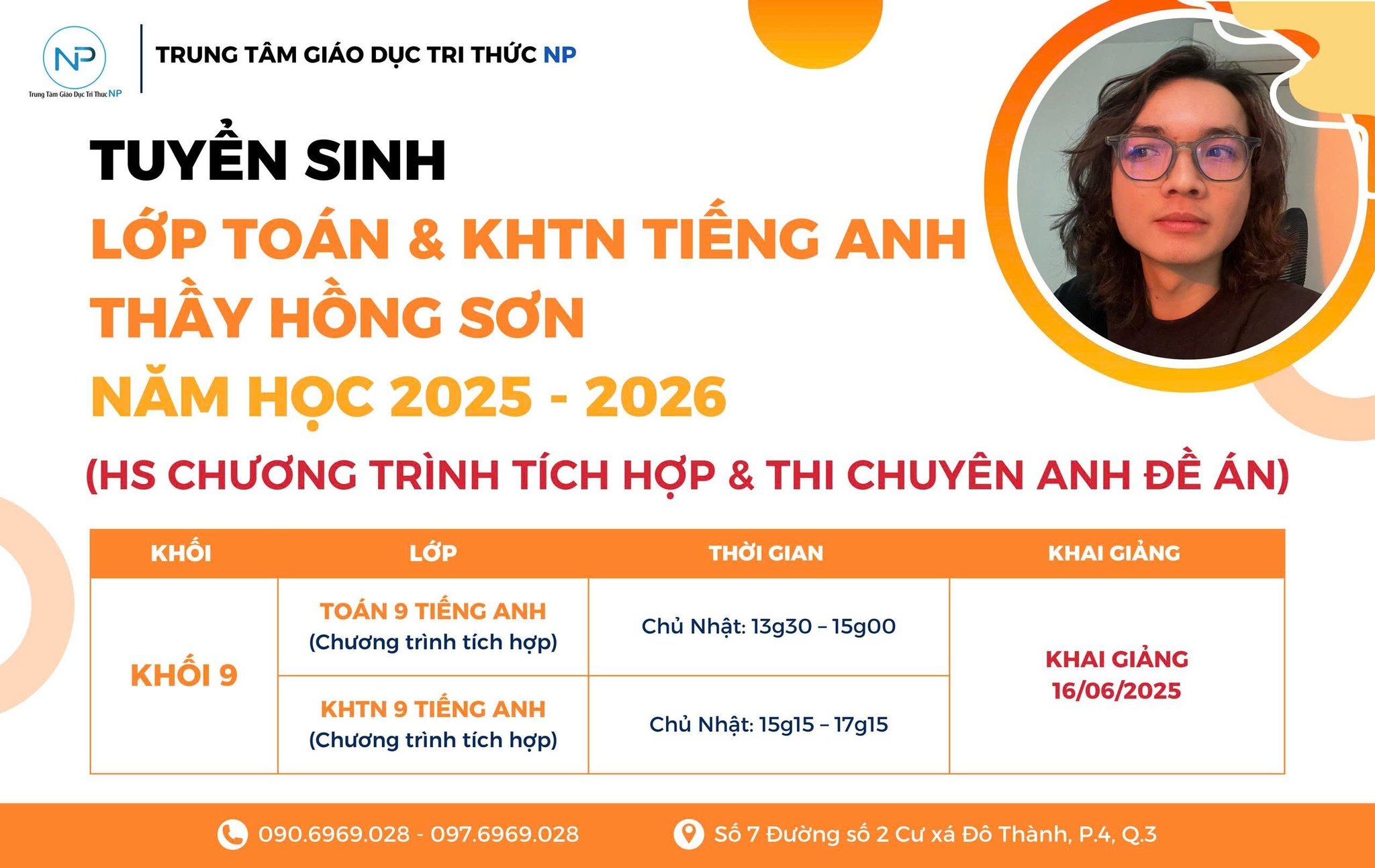 Tuyển sinh lớp Thầy Sơn