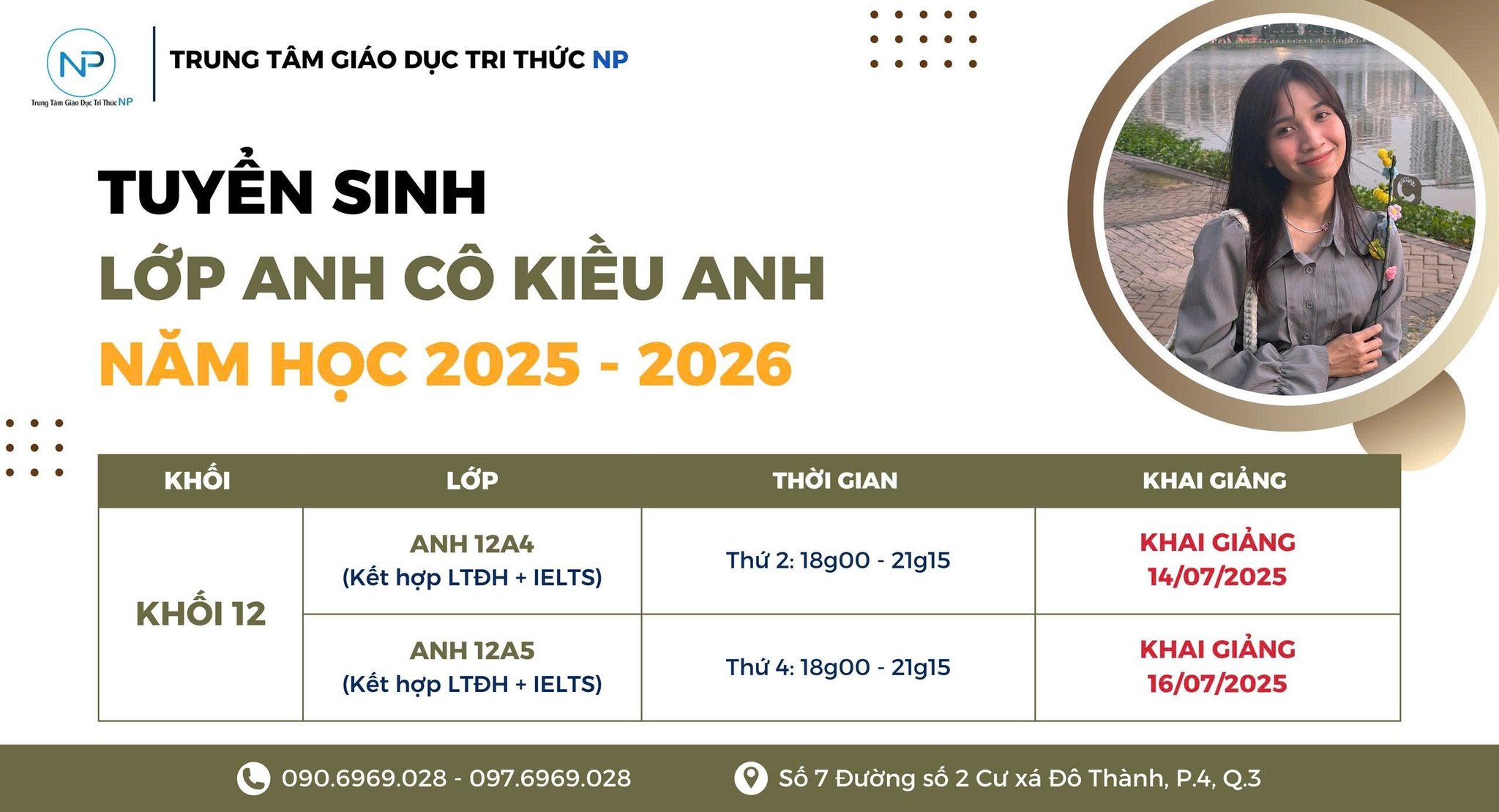 Tuyển sinh lớp Cô Kiều Anh